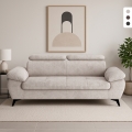 Canapé 3 places moderne design avec appuie-tête réglable Kira Promotion