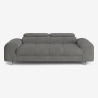 Canapé 3 places design moderne avec appuie-tête réglable Felon Offre
