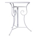 Ensemble table blanche avec 2 chaises pliantes d'extérieur Le Regole della Colazione Caractéristiques