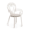 Chaise de jardin empilable style shabby chic Bizzotto Etienne 