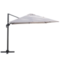 Parasol de jardin 3x4 à bras latéral pivotant Deluxe Promotion