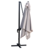 Parasol de jardin 3x4 à bras latéral pivotant Deluxe Offre