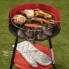 Barbecue rond à charbon en acier avec grille réglable Brava Offre