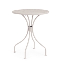 Table de jardin rond 60cm vintage shabby chic Bizzotto Lizette 