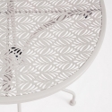 Table de jardin rond 60cm vintage shabby chic Bizzotto Lizette Vente