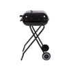 Barbecue au charbon de bois avec roues et couvercle 49x83x47cm Toska Remises