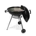 Barbecue à charbon rond grille 55cm avec couvercle et roues Ardena Promotion
