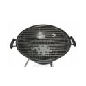 Barbecue à charbon rond grille 55cm avec couvercle et roues Ardena Réductions