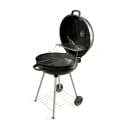 Barbecue à charbon rond Ø57x90cm avec roues et couvercle Seara Promotion