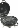 Barbecue à charbon rond Ø57x90cm avec roues et couvercle Seara Modèle