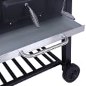 Barbecue au charbon avec couvercle, grille réglable et roues Grilla Catalogue