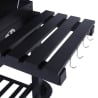 Barbecue au charbon avec couvercle, grille réglable et roues Grilla Choix