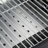 Barbecue au charbon avec couvercle, grille réglable et roues Grilla Modèle