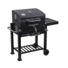 Barbecue au charbon avec couvercle, grille réglable et roues Grilla Offre