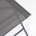 Chaise d'extérieur pliante en acier et textilène Bizzotto Martinez Choix