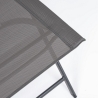 Chaise d'extérieur pliante en acier et textilène Bizzotto Martinez Choix