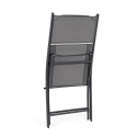 Chaise d'extérieur pliante en acier et textilène Bizzotto Martinez Modèle