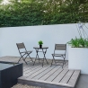 Chaise d'extérieur pliante en acier et textilène Bizzotto Martinez Vente