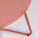 Table basse ronde d'extérieur 45cm design moderne Bizzotto Austin Catalogue