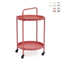 Chariot de service pliable pour extérieur jardin Austin Twin Promotion