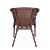 Fauteuil de jardin en rotin tressé Bizzotto Alliss Dimensions
