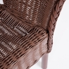 Fauteuil de jardin en rotin tressé Bizzotto Alliss 