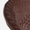 Fauteuil de jardin en rotin tressé Bizzotto Alliss 