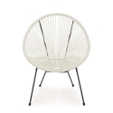 Fauteuil d'extérieur en corde design spaghetti Bizzotto Parker Prix