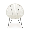 Fauteuil d'extérieur en corde design spaghetti Bizzotto Parker Prix