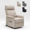 Fauteuil relax électrique inclinable avec releveur et roulettes Giorgia Catalogue
