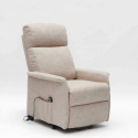 Fauteuil relax électrique inclinable avec releveur et roulettes Giorgia Modèle