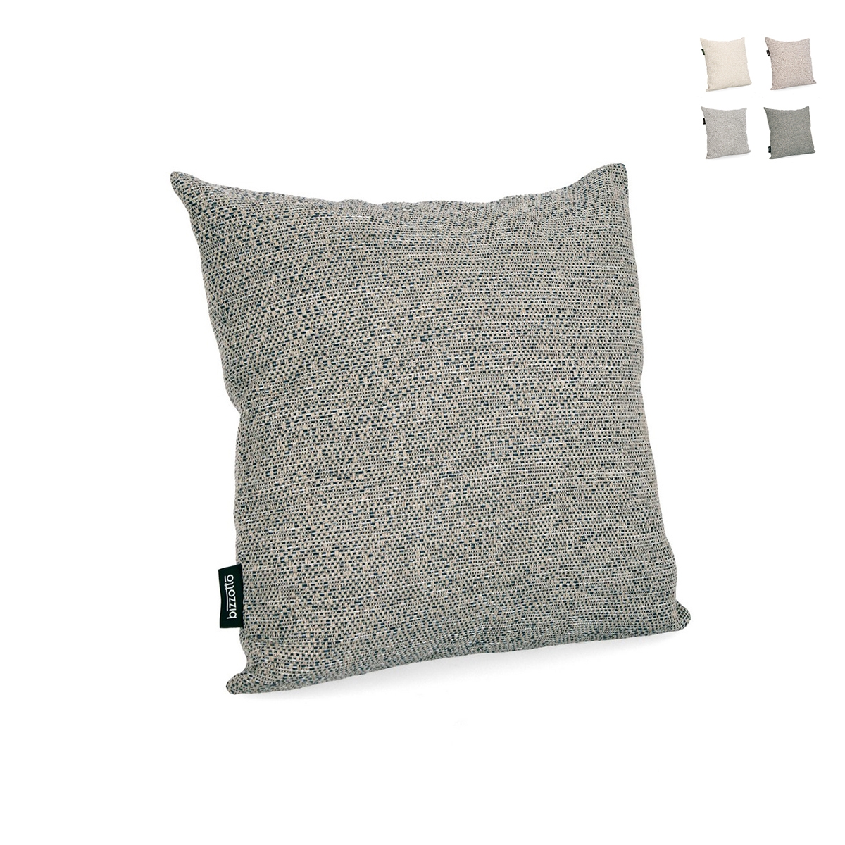 Grand coussin décoratif d'extérieur déhoussable 50x50 Ipek