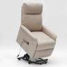 Fauteuil relax électrique inclinable avec releveur et roulettes Giorgia Caractéristiques