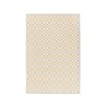 Tapis rectangulaire 160x230 intérieur extérieur beige or Bizzotto Marcel Promotion