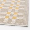 Tapis rectangulaire 160x230 intérieur extérieur beige or Bizzotto Marcel Offre
