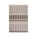 Tapis d'extérieur et d'intérieur en polyester gris marron beige Hada Vente