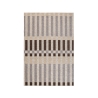 Tapis d'extérieur et d'intérieur en polyester gris marron beige Hada Vente