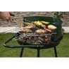 Barbecue au charbon de bois avec roues et grille ronde Ø 48 cm réglable Kivra Offre
