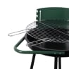 Barbecue au charbon de bois avec roues et grille ronde Ø 48 cm réglable Kivra Réductions