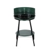 Barbecue au charbon de bois avec roues et grille ronde Ø 48 cm réglable Kivra Choix