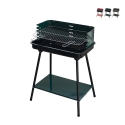 Barbecue à charbon avec grille réglable 58x38xh82cm Grilza Promotion