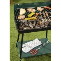 Barbecue à charbon avec grille réglable 58x38xh82cm Grilza Offre