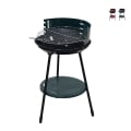 Barbecue à charbon rond avec grille Ø 42 cm réglable en hauteur Zafro Promotion