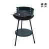 Barbecue à charbon rond avec grille Ø 42 cm réglable en hauteur Zafro Promotion