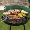 Barbecue à charbon rond avec grille Ø 42 cm réglable en hauteur Zafro Caractéristiques