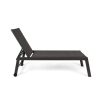 Chaise longue de jardin inclinable avec roues Bizzotto Hilde Vente