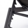 Chaise longue de jardin inclinable avec roues Bizzotto Hilde Modèle