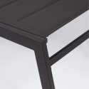 Chaise longue de jardin inclinable avec roues Bizzotto Hilde Caractéristiques