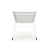 Chaise longue de jardin inclinable avec roues Bizzotto Hilde Achat