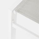 Chaise longue de jardin inclinable avec roues Bizzotto Hilde 